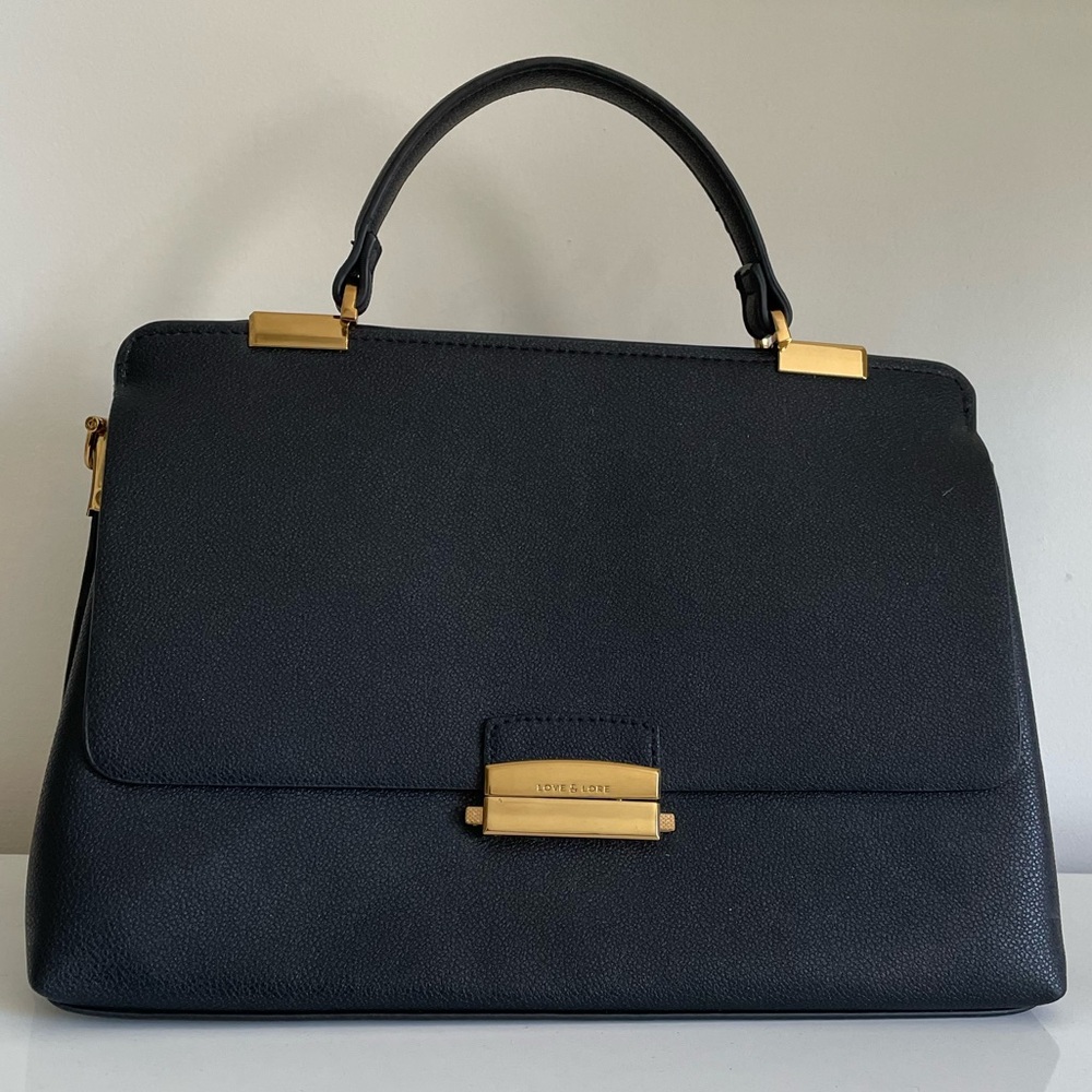 LOVE & LORE top handle purse